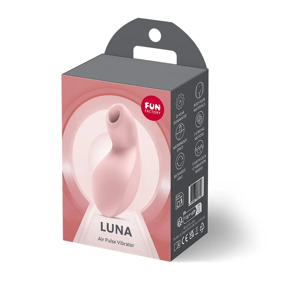 Вакуумний стимулятор Fun Factory Luna Soft Pink