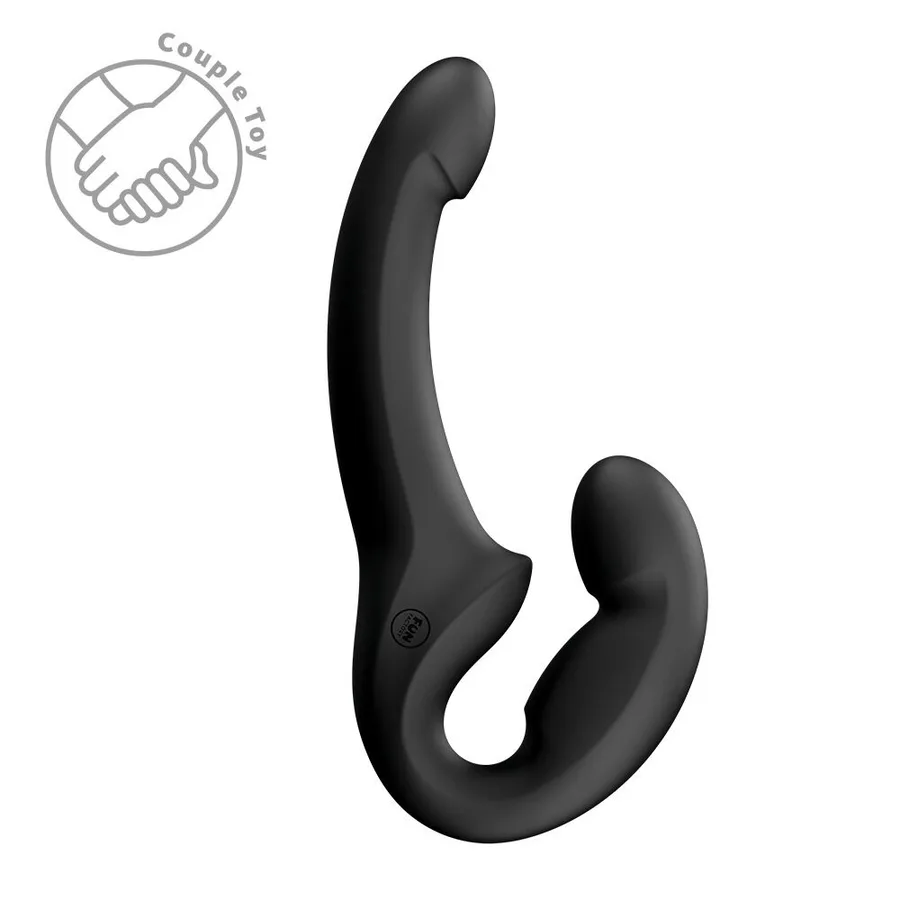 Безремневой страпон Fun Factory SHARE LITE Black, регулируемый, облегченная модель