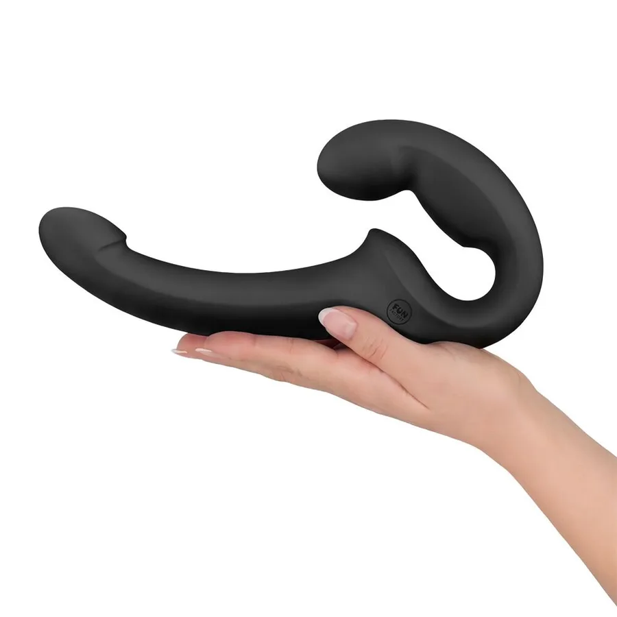 Безремневой страпон Fun Factory SHARE LITE Black, регулируемый, облегченная модель