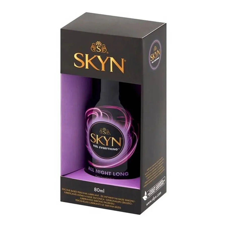 Лубрикант на силиконовой основе SKYN All Night Long 80 мл, чистый состав