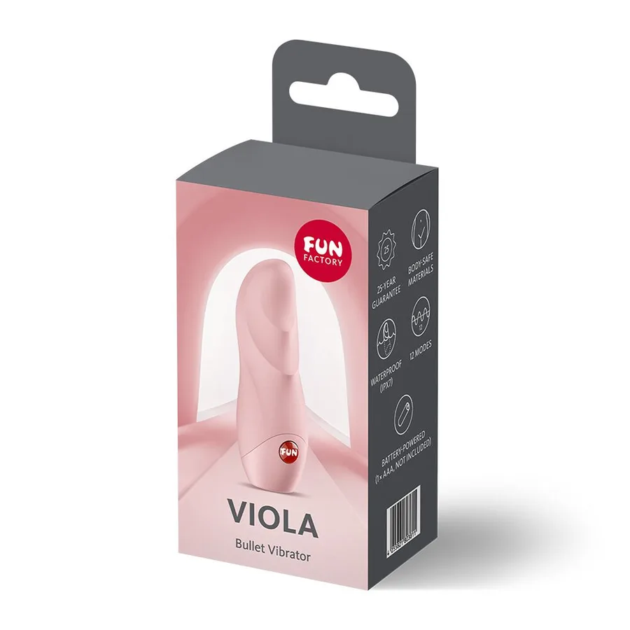 Вибратор Fun Factory Viola Soft Pink