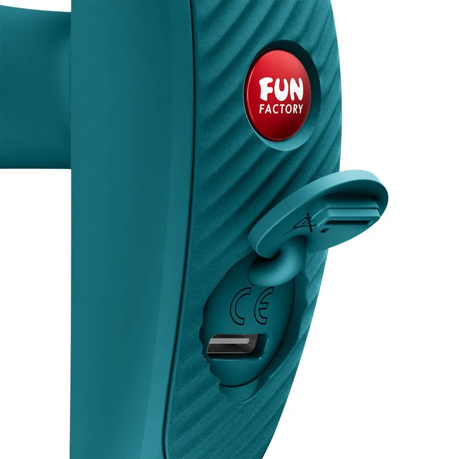Анальная пробка Fun Factory Bootie Vibe Bottle Green