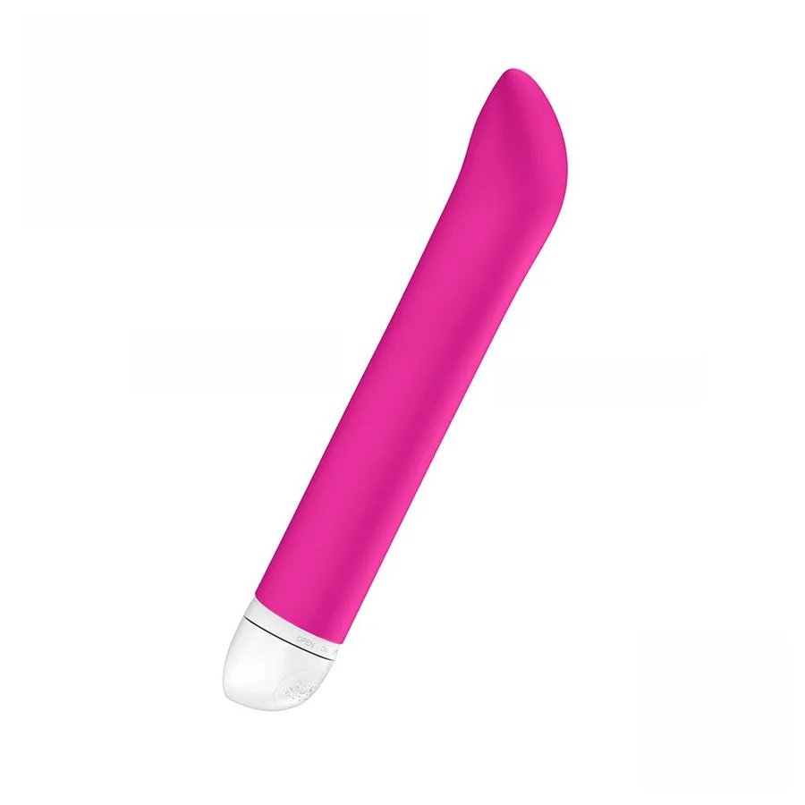 Вибратор для точки G Fun Factory JOUPIE Magenta, диаметр 2,5 см, на батарейках