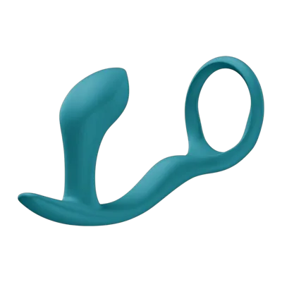 Анальна пробка з ерекційним кільцем Fun Factory BOOTIE RING Bottle Green