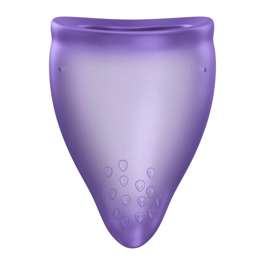 Менструальна чаша Fun Factory FUN CUP SIZE A Black Currant, багаторазова, діаметр 4 см, об’єм 20 мл