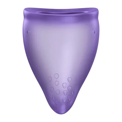Менструальна чаша Fun Factory FUN CUP SIZE A Black Currant, багаторазова, діаметр 4 см, об’єм 20 мл