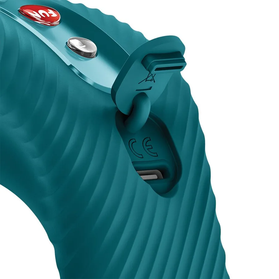 Накладний вібратор Fun Factory LAYA III Bottle Green, ефект постукування пальцем