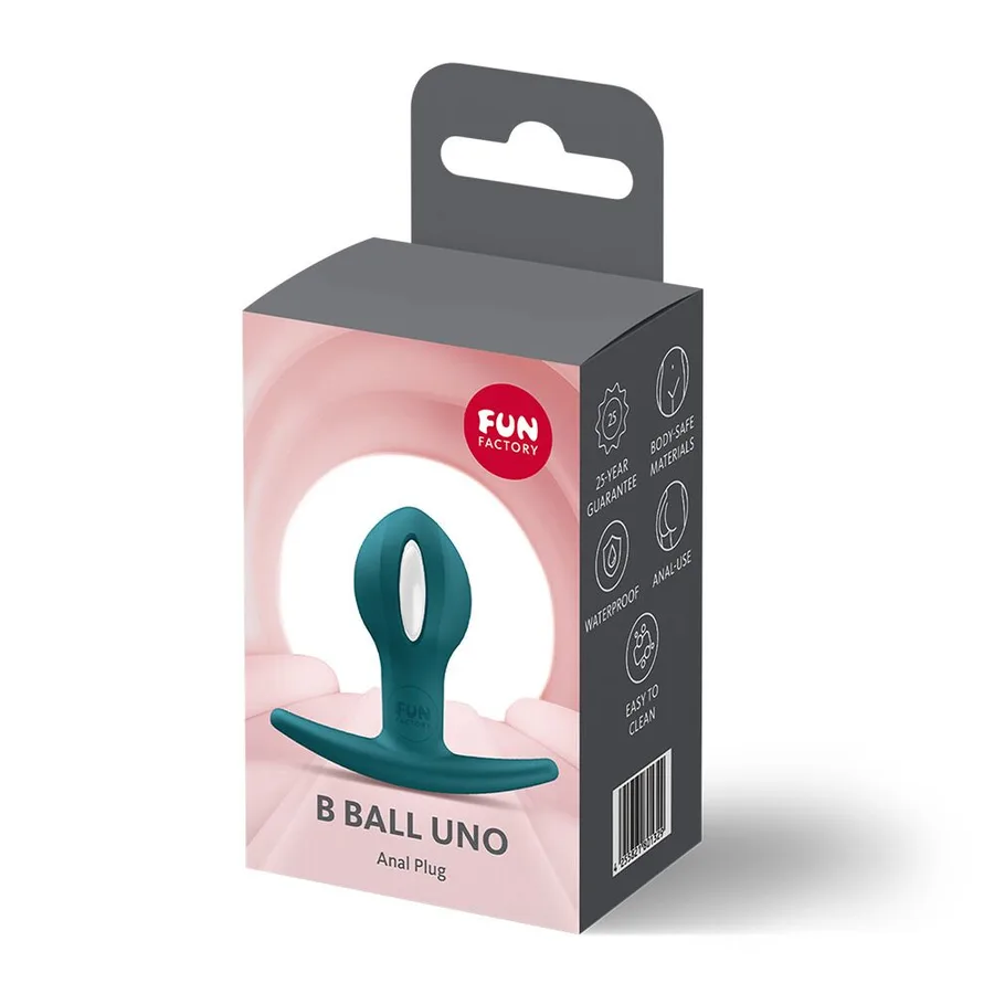 Анальная пробка Fun Factory B BALLS UNO Bottle Green