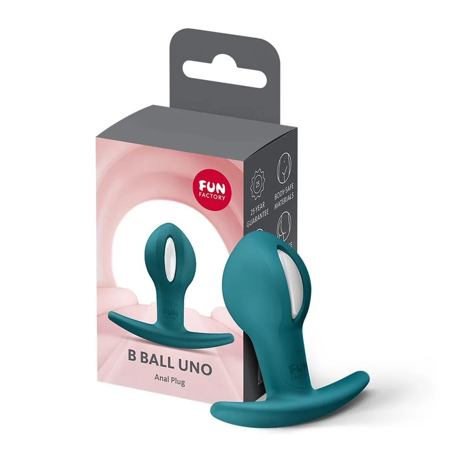 Анальная пробка Fun Factory B BALLS UNO Bottle Green