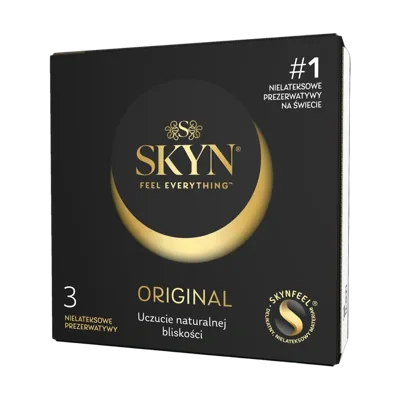 Безлатексні преміум-презервативи SKYN Original 3 шт