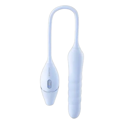 Пульсатор з вакуумним стимулятором KISSTOY Cathy III Light Blue, 5 режимів вакууму, 10 режимів пульсації
