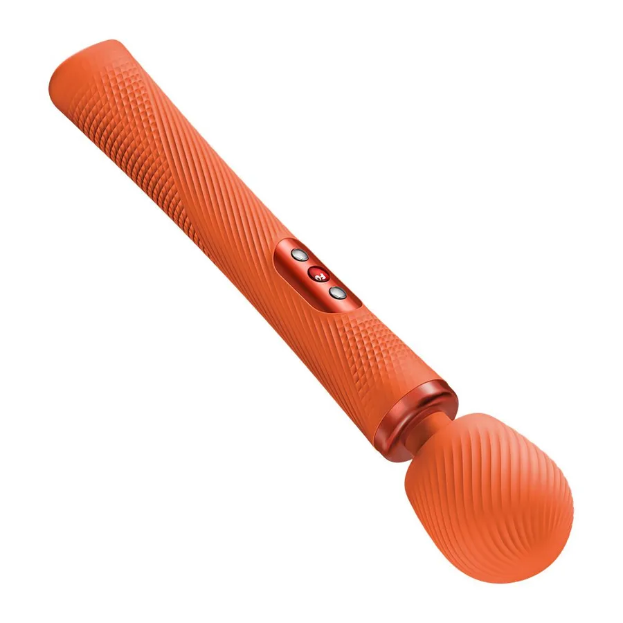 Вібромасажер Fun Factory VIM Vibrating Wand Orange, суперпотужний та легкий, до 6 годин роботи