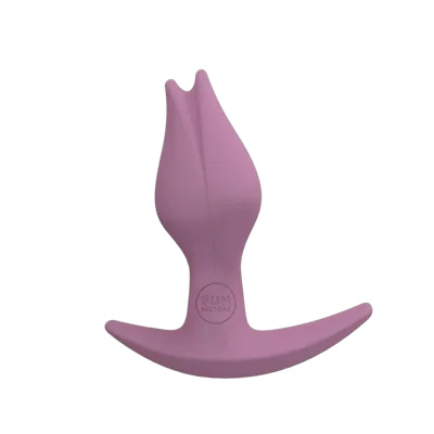 Анальна пробка Fun Factory BOOTIE FEM, рожева, у вигляді бутона, діаметр 2,9 см, тонкий обмежувач
