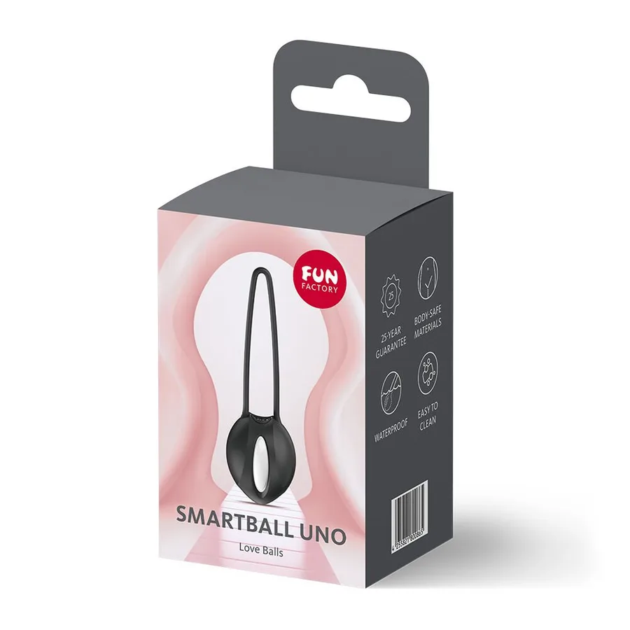 Вагінальна кулька Fun Factory SMARTBALL UNO Black, одинарна, діаметр 3,6 см