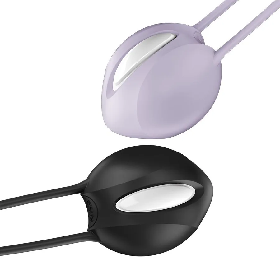 Вагінальна кулька Fun Factory SMARTBALL UNO Black, одинарна, діаметр 3,6 см