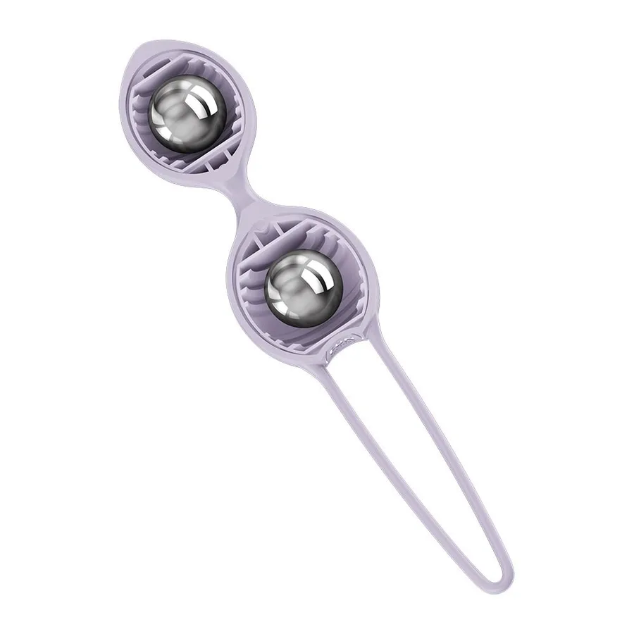 Вагинальные шарики Fun Factory SMARTBALLS DUO Purple, 2 шт, диаметр 3,2 и 3,6 см