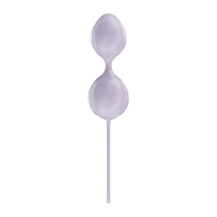 Вагинальные шарики Fun Factory SMARTBALLS DUO Purple, 2 шт, диаметр 3,2 и 3,6 см