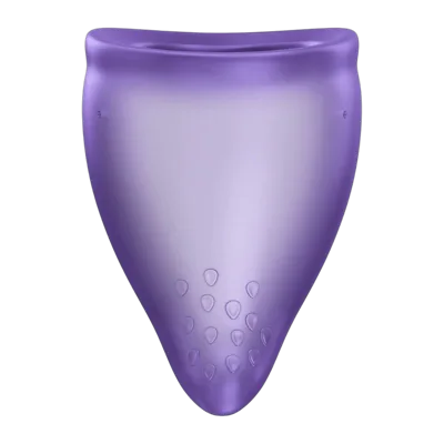 Менструальна чаша Fun Factory FUN CUP SIZE B Black Currant, багаторазова, діаметр 4,3 см, об’єм 30 мл