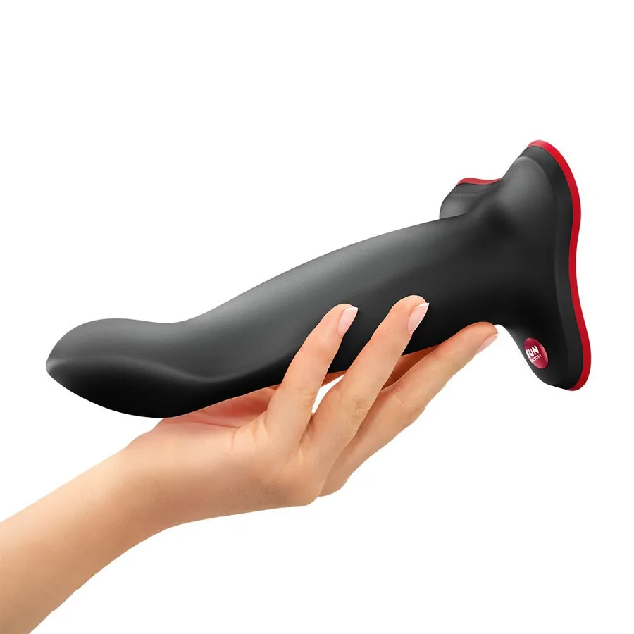 Фалоімітатор Fun Factory LIMBA FLEX L Black, гнучкий, з ефектом пам’яті, підходить для точки G