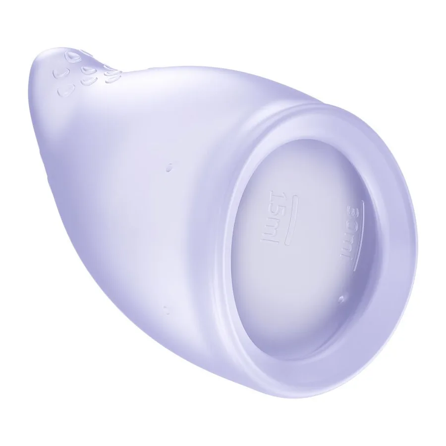 Менструальная чаша Fun Factory FUN CUP SIZE B Purple, многоразовая, диаметр 4,3 см, объем 30 мл