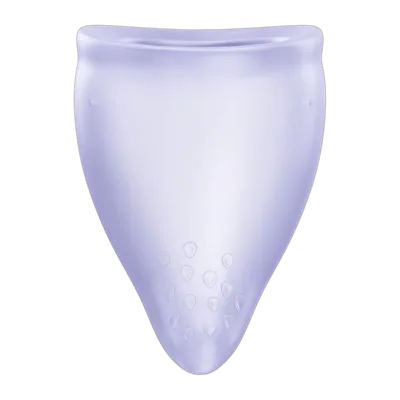 Менструальна чаша Fun Factory FUN CUP SIZE B Purple, багаторазова, діаметр 4,3 см, об’єм 30 мл