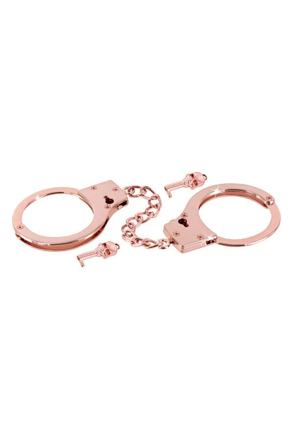 Наручники Fetish Tentation Premium Chick wrist cuffs in rose-gold metal