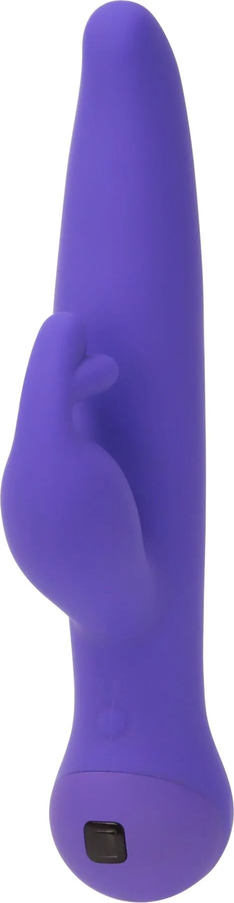 Вибратор-кролик Touch by SWAN - Trio Purple, сенсорное управление, ротация, диаметр 3,8 см