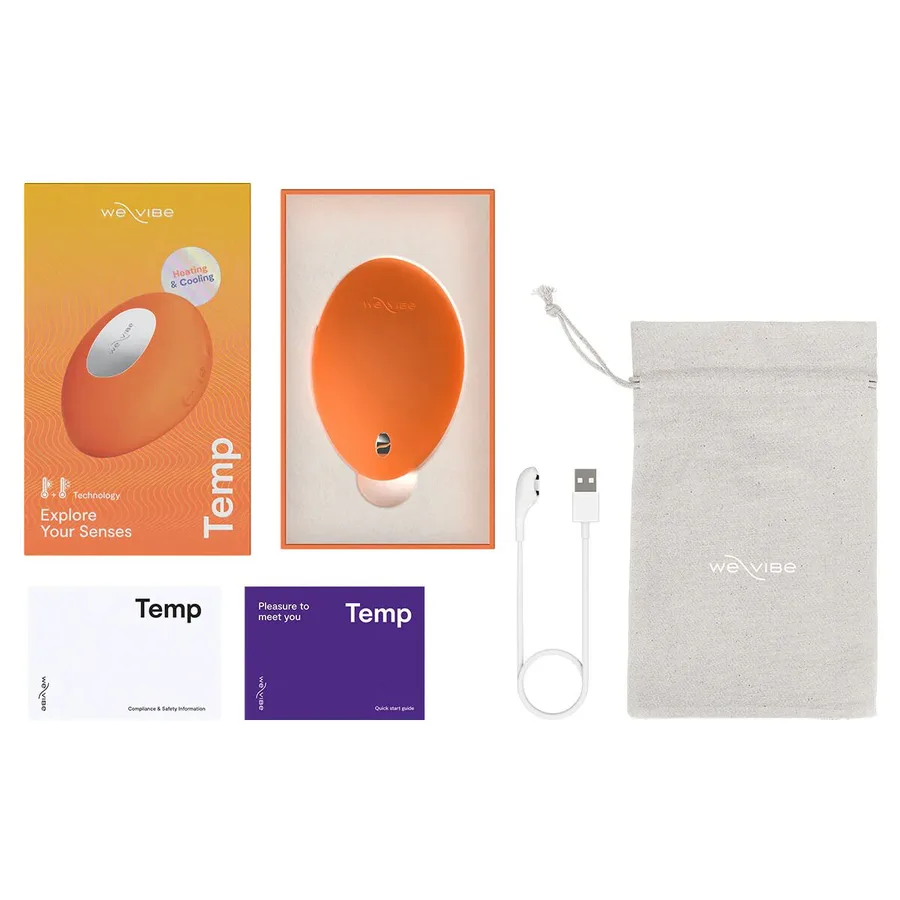 Вибратор We-Vibe Temp Tangerine