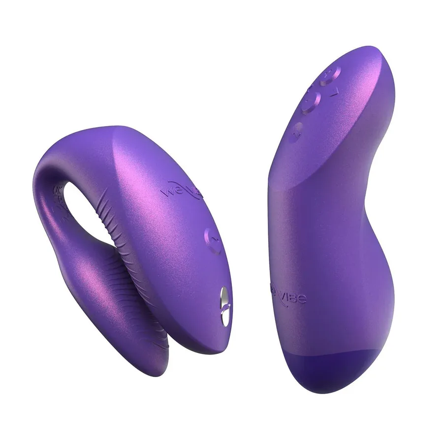 Смарт-вібратор для пар We-Vibe Chorus Pro Cosmic Purple