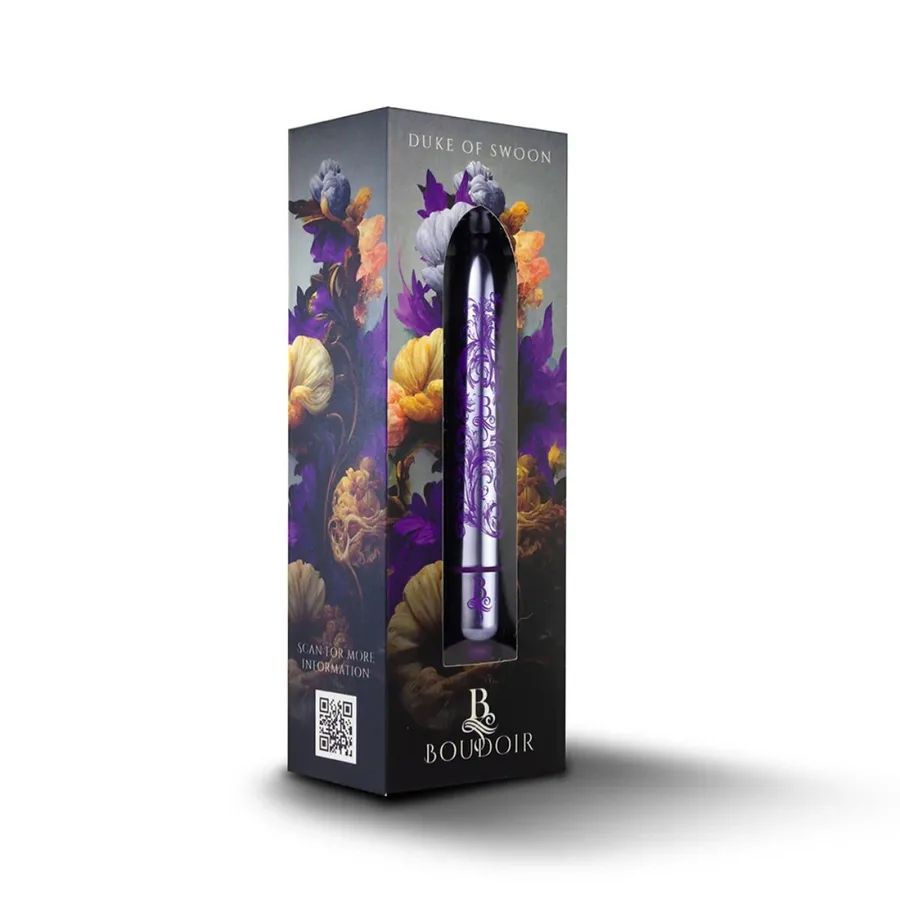Вибропуля Rocks Off Boudoir RO-90mm Duke of Swoon, 10 режимов