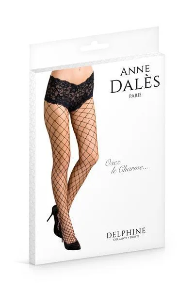 Колготки Anne De Ales DELPHINE T1 Black (м'ята упаковка)