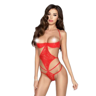 Боді монокіні Passion ADARA BODY L/XL, red
