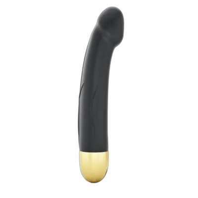 Вібратор Dorcel Real Vibration M Gold 2.0, діаметр 3,7см, перезаряджається, для точки G
