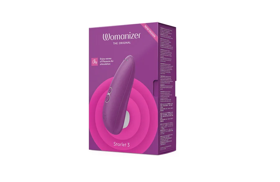 Вакуумный клиторальный стимулятор Womanizer Starlet 3 VIOLET (повреждена упаковка!!!)