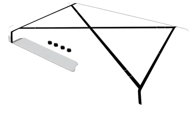 Розтяжка на ліжко Master Series Interlace Bed Restraint Set