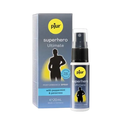 Спрей-пролонгатор pjur Superhero Ultimate Spray 20 мл, дуже потужний, природні активні компоненти