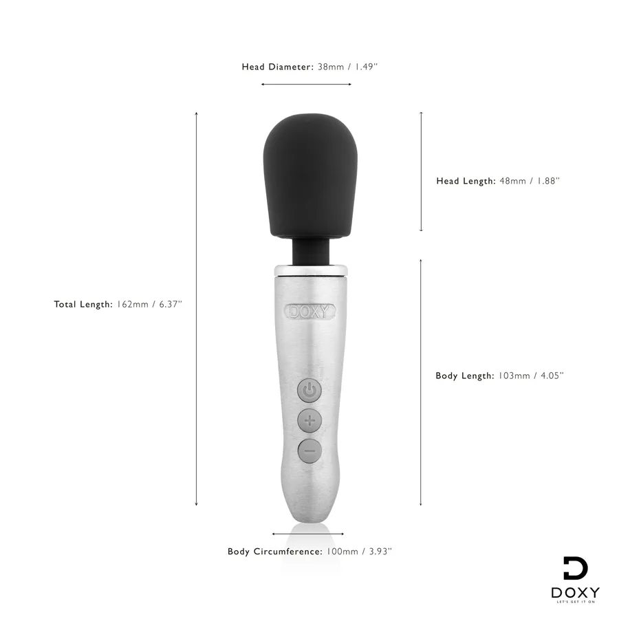 Вибромассажер DOXY Go, компактный, перезаряжаемый, водостойкий, 6 режимов