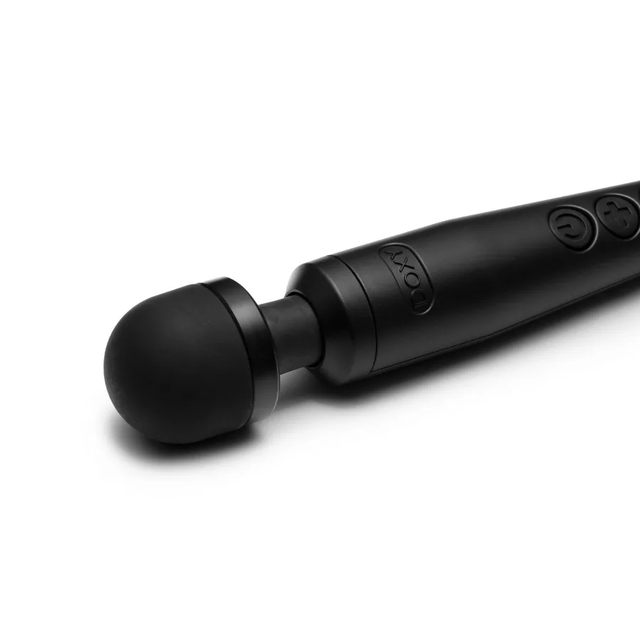 Вибромассажер DOXY3 USB-C Massager MATTE BLACK, кабель USB-C, регулируемая интенсивность, компактный