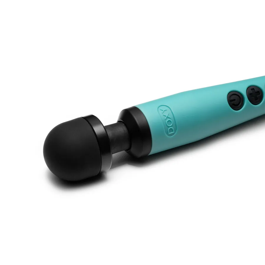 Вібромасажер DOXY3 USB-C Massager TURQUOISE, кабель USB-C, регульована інтенсивність, компактний