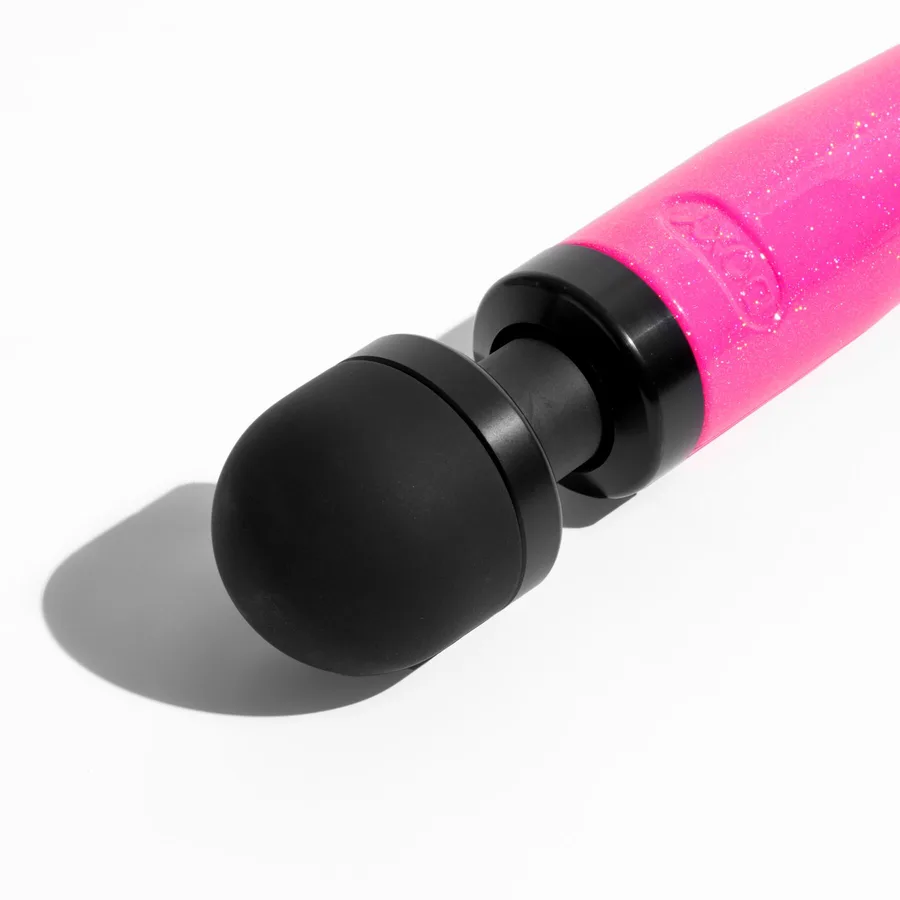 Вибромассажер DOXY Die Cast 3 Hot Pink, очень мощный, питание 220В, металлический корпус