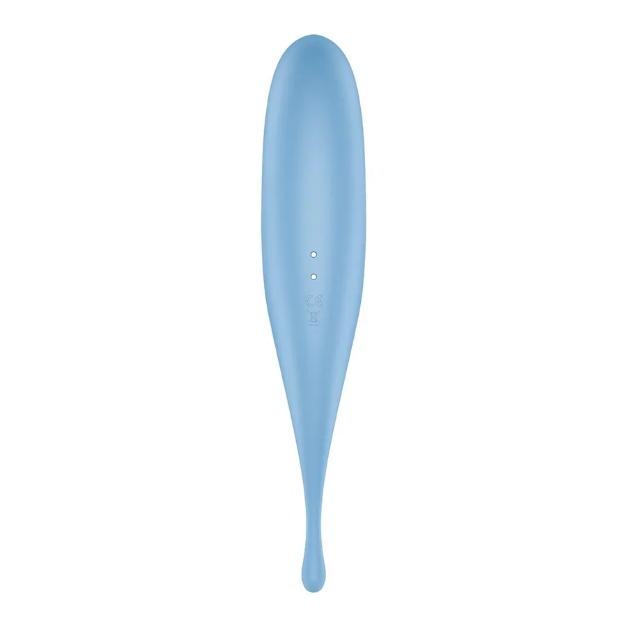 Вибратор для клитора с вакуумной стимуляцией Satisfyer Twirling Pro Blue