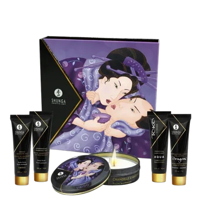 Подарунковий набір Shunga Geishas Secrets – Exotic Fruits для розкішної ночі вдвох