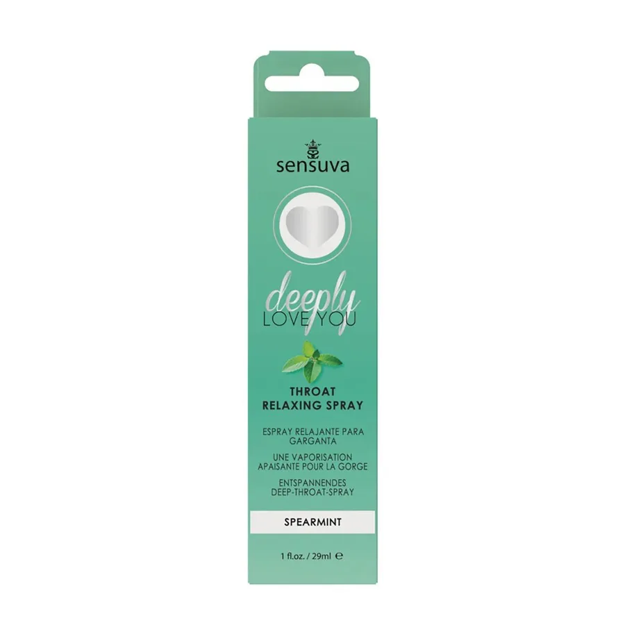 Спрей для минета Sensuva Deeply Love You Spearmint (29 мл), для глубокого минета