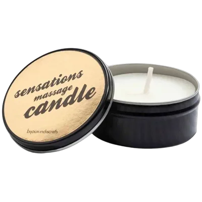 Массажная свеча Bijoux Indiscrets Scented Massage Candle (35г), жасмин-роза