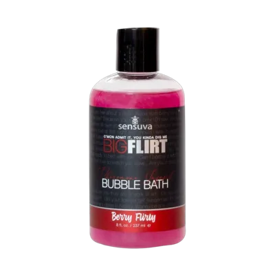 Піна для ванни Sensuva — Big Flirt Pheromone Bubble Bath — Berry Flirty (237 мл)