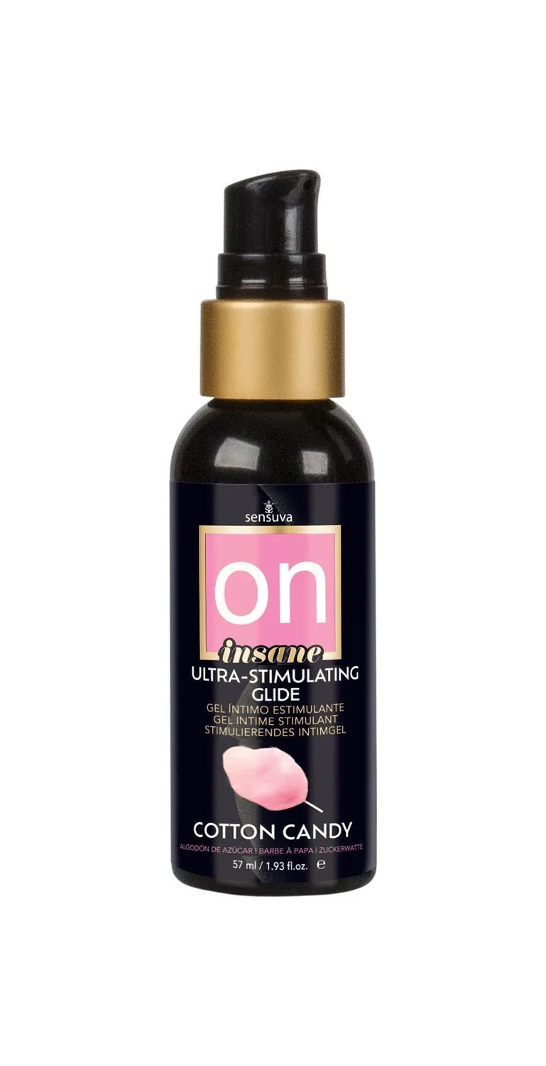 Збуджувальна змазка на гібридній основі Sensuva Ultra-Stimulating On Insane Cotton Candy (57 мл)