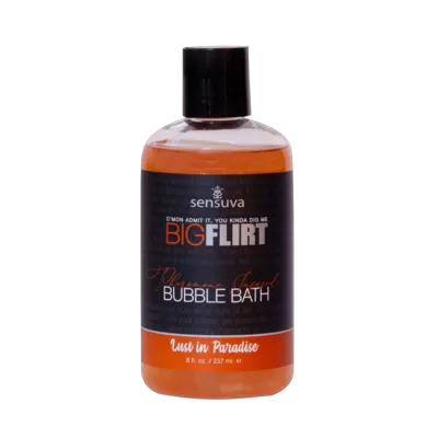Піна для ванни Sensuva — Big Flirt Pheromone Bubble Bath — Lust in Paradise (237 мл)