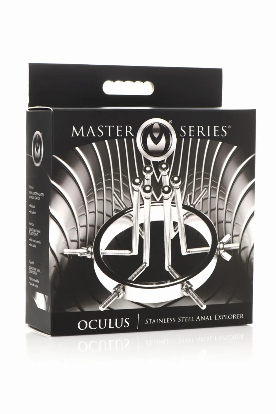Анальний розширювач Master Series Oculus Stainless Steel Anal Explorer