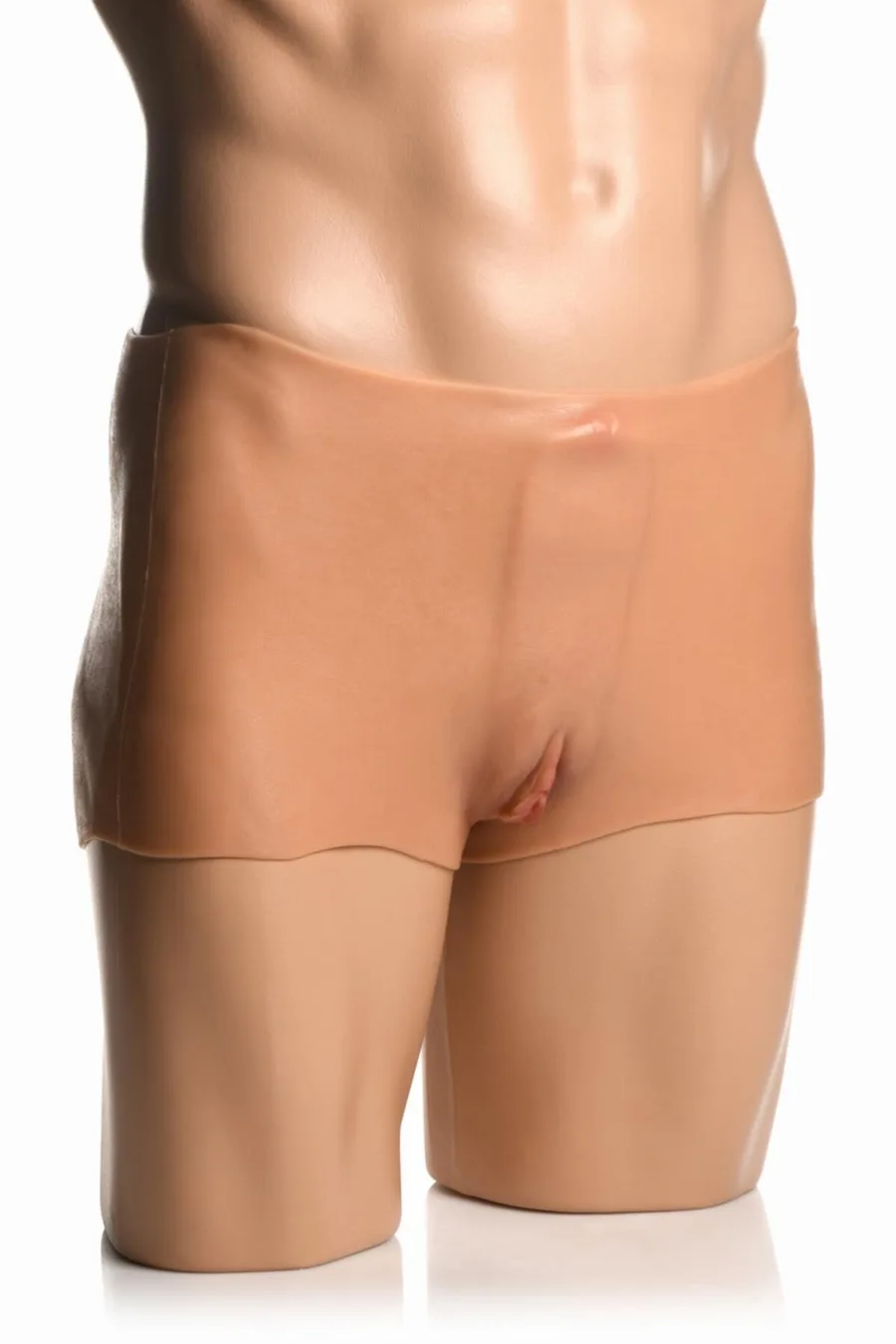 Накладная вагина Master Series Silicone Vagina + Butt Panties - Medium