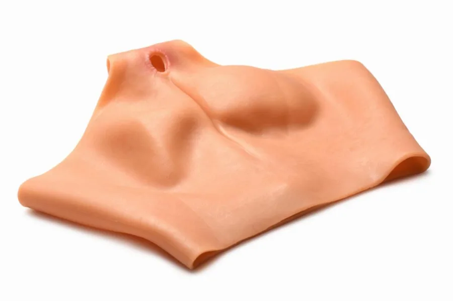Накладная вагина Master Series Silicone Vagina + Butt Panties - Medium